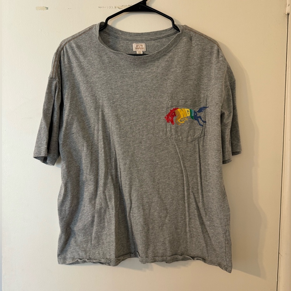 Billabong x Wrangler Collaboration Boyfriend Pocket Tee